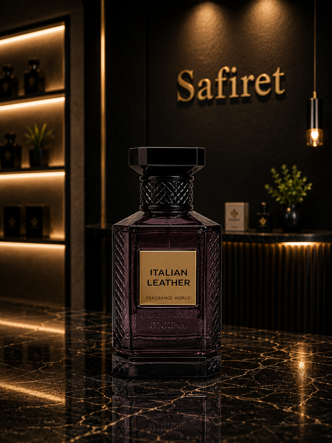 عطر فراگرنس ورد ایتالین لدر | Fragrance World Italian Leather