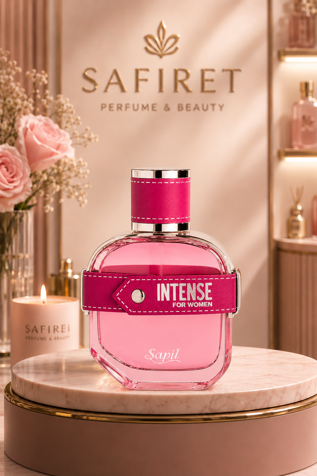 عطر زنانه Sapil Intense با رایحهای جذاب و ماندگار