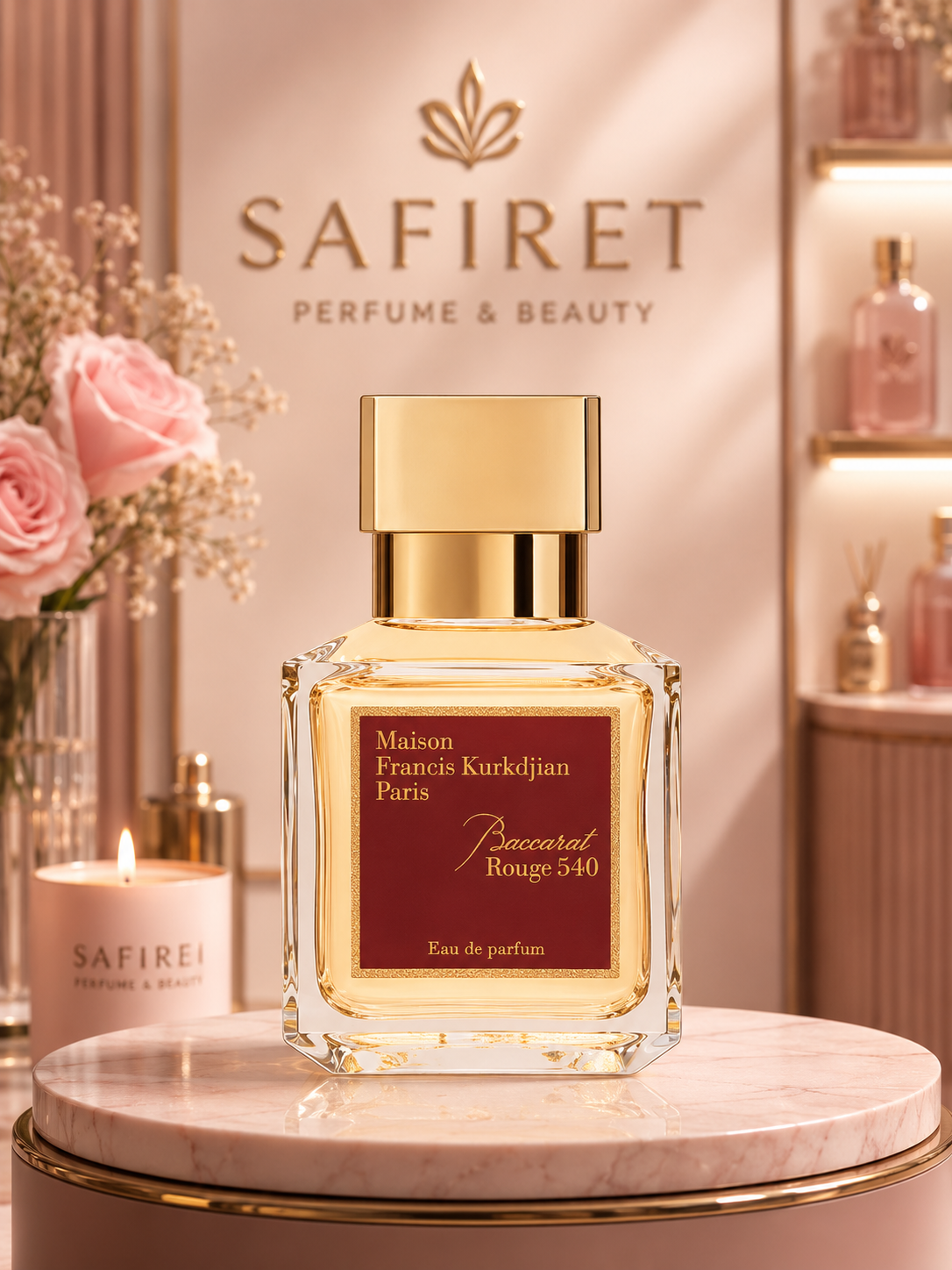 عطر Baccarat Rouge 540 با رایحه لوکس و ماندگار