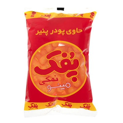 پفک نمکی مینو