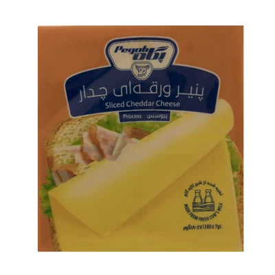 پنیر ورقه ای چدار پگاه ۱۸۰ گرم