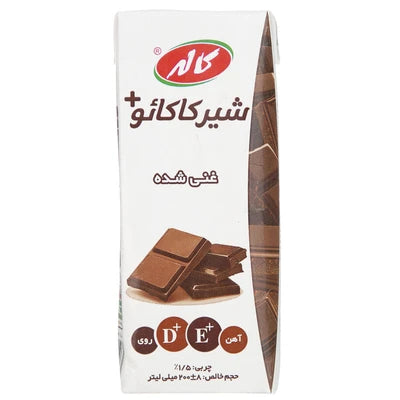 شیرکاکاعو غنی شده کاله ۰٫۲ لیتر