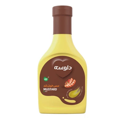 سس خردلی تند دلوسه ۴۰۰ گرم
