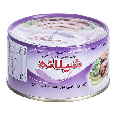 کنسرو ماهی تن در روغن شیلانه ۱۸۰ گرم