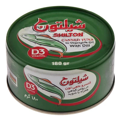 کنسرو ماهی تن با شوید شیلتون ۱۸۰ گرم