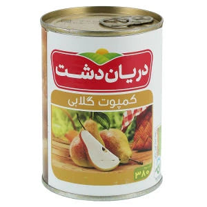 کمپوت گلابی دریان دشت ۳۸۰ گرم