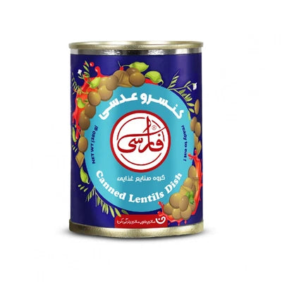 کنسرو عدسی فارسی ۳۸۰ گرم