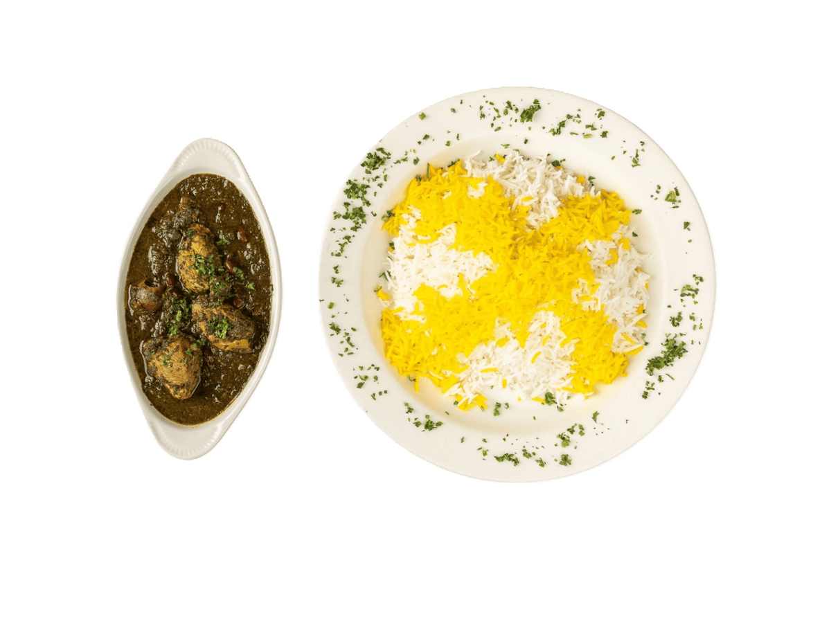 یک پرس قرمه سبزی