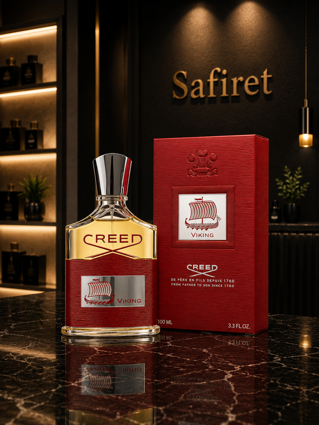 تستر عطر ادکلن کرید وایکینگ قرمز | Creed Viking