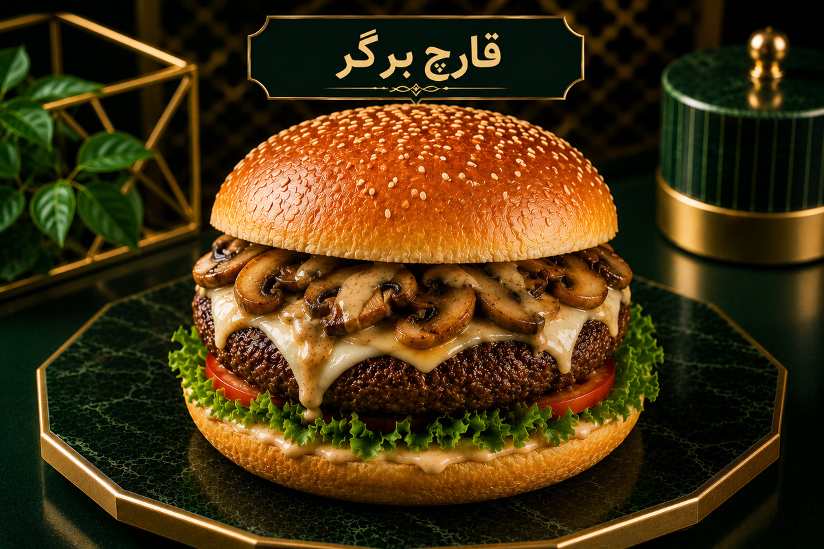 قارچ برگر
