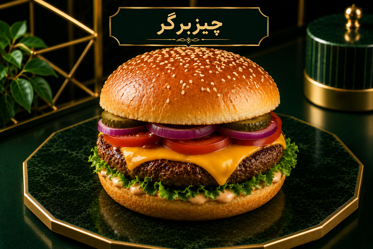 چیز برگر مخصوص